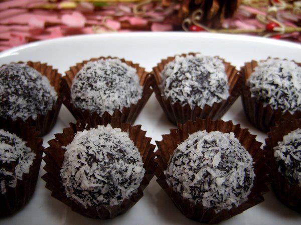 Recette Boules aux amandes et noisettes